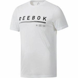Reebok GS ICONS TEE biela XL - Pánske tričko