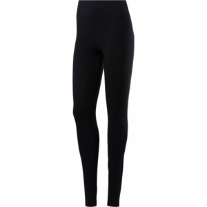 Reebok LINEAR LOGO TIGHTS CTN čierna Crna - Dámske legíny