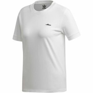 adidas ADILETTE TEE Dámske tričko, biela, veľkosť 38