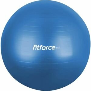 Fitforce GYM ANTI BURST 55 Gymnastická lopta, modrá,biela, veľkosť