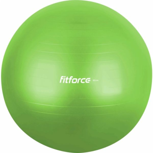 Fitforce GYM ANTI BURST 85 Gymnastická lopta, zelená,biela, veľkosť