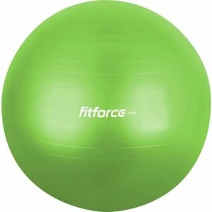 Fitforce GYM ANTI BURST 75 Gymnastická lopta, zelená,biela, veľkosť