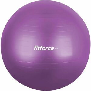 Fitforce GYM ANTI BURST 75 Gymnastická lopta, fialová, veľkosť 75