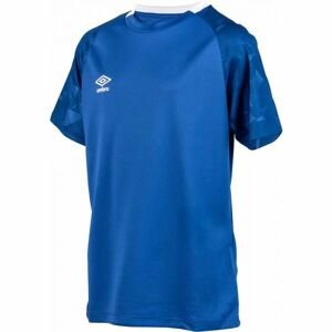 Umbro FRAGMENT JERSEY SS JNR Detské športové tričko, modrá,biela, veľkosť