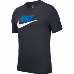 Nike SPORTSWEAR TEE ICON FUTURA modrá M - Pánske tričko