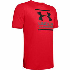 Under Armour GL FOUNDATION SS T červená S - Pánske tričko