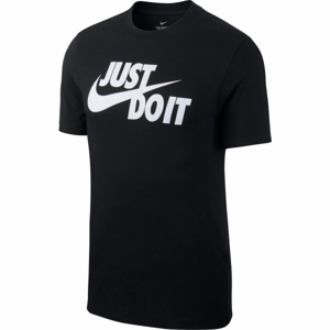 Nike NSW TEE JUST DO IT SWOOSH Pánske tričko, čierna, veľkosť XXL