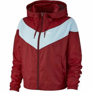 Nike NSW HRTG JKT WNDBRKR červená XS - Dámska bunda