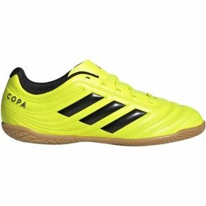 adidas COPA 19.4IN J Detská halová obuv, žltá, veľkosť 28