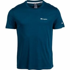 Champion CREWNECK T-SHIRT modrá S - Pánske tričko