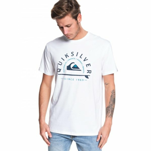 Quiksilver LOST SUN SS biela L - Pánske tričko