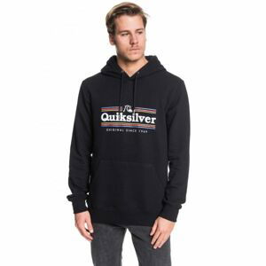 Quiksilver GET BUZZY SCREEN FLEECE čierna S - Pánska mikina