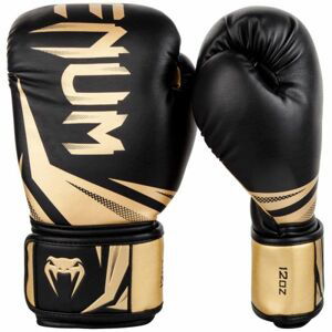 Venum CHALLENGER 3.0 BOXING GLOVES Boxérske rukavice, čierna, veľkosť 10 OZ