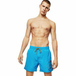 Diesel BMBX-WAVE 2.017 SW BOXER MEDIUM modrá L - Pánske plavecké šortky