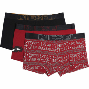 Diesel UMBX-DAMIENTHREEPACK BOXER 3PACK čierna S - Pánske boxerky