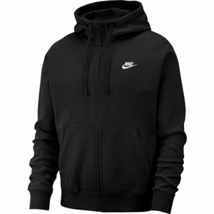 Nike NSW CLUB HOODIE FZ BB Pánska mikina, čierna, veľkosť L