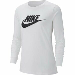 Nike NSW TEE ESSNTL LS ICON FTRA Dámske tričko, biela, veľkosť L