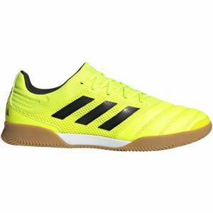 adidas COPA 19.3 IN SALA Pánske halovky, reflexný neón, veľkosť 44 2/3