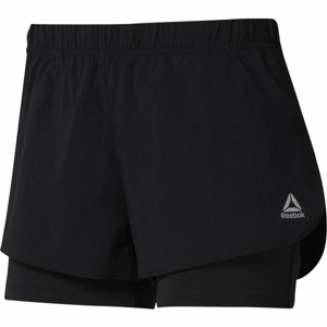 Reebok 2-IN-1 SHORT čierna L - Dámske športové šortky