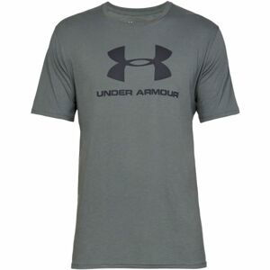 Under Armour SPORTSTYLE LOGO SS sivá L - Pánske tričko