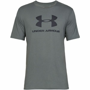 Under Armour SPORTSTYLE LOGO SS sivá XL - Pánske tričko