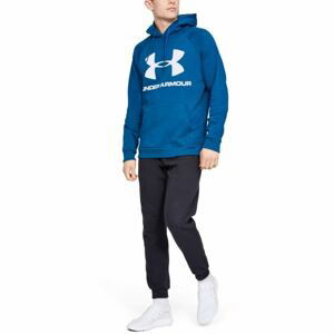 Under Armour RIVAL FLEECE SPORTSTYLE LOGO HOODIE modrá Plava - Pánska mikina