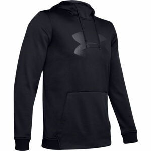 Under Armour AF PO HOODIE BIG LOGO GRAPHIC Pánska mikina, čierna, veľkosť XL