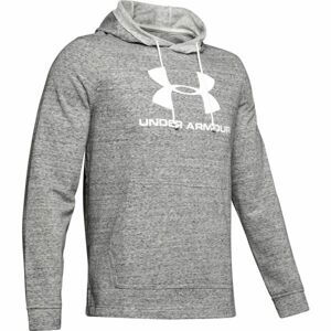 Under Armour SPORTSTYLE TERRY LOGO HOODIE biela Bijela - Pánska mikina