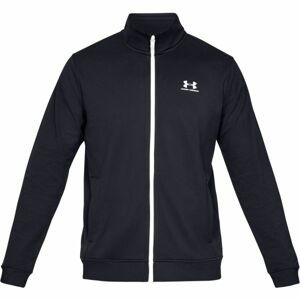 Under Armour SPORTSTYLE TRICOT JACKET čierna S - Pánska mikina