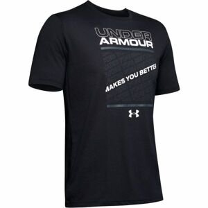 Under Armour MAKES YOU BETTER Pánske tričko, čierna, veľkosť M