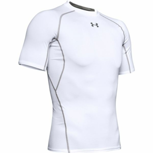 Under Armour HG ARMOUR SS biela S - Pánske tričko