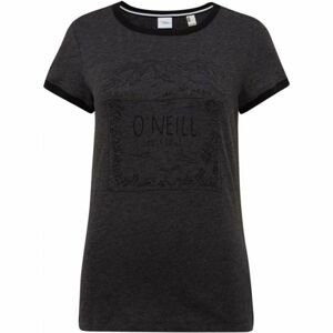 O'Neill LW AUDRA T-SHIRT Dámske tričko, tmavo sivá, veľkosť