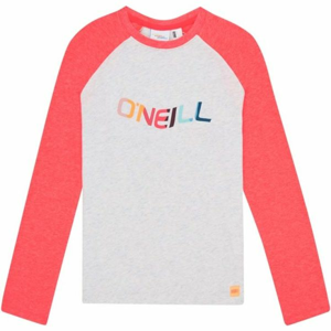 O'Neill LG NEVA L/SLV T-SHIRT biela 128 - Dievčenské tričko s dlhým rukávom