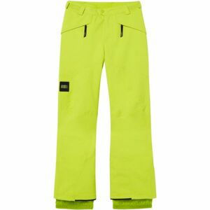 O'Neill PB ANVIL PANTS Chlapčenské lyžiarske/snowboardové nohavice, reflexný neón, veľkosť 170