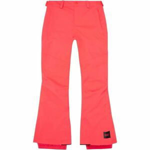 O'Neill PG CHARM REGULAR PANTS Dievčenské snowboardové/lyžiarske nohavice, lososová, veľkosť 128