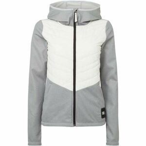 O'Neill PW ATHMOS BAFFLE MIX FLEECE biela S - Dámska mikina