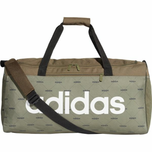 adidas LIN DUF MG tmavo zelená NS - Športová taška