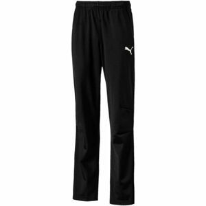 Puma LIGA TRG PANTS CORE JR Detské tepláky, čierna, veľkosť