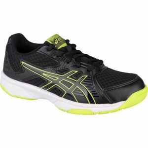 Asics UPCOURT 3 GS Detská volejbalová  obuv, čierna, veľkosť 37.5