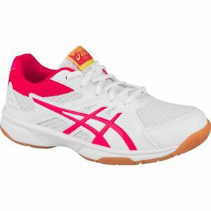 Asics UPCOURT 3 GS Detská volejbalová  obuv, biela, veľkosť 39.5