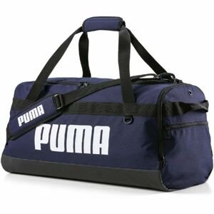 Puma CHALLENGER DUFFEL BAG M Športová taška, tmavo modrá,čierna,biela, veľkosť