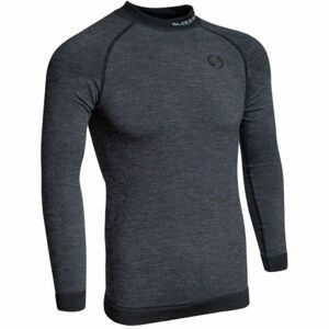 Blizzard MENS LONG SLEEVE WOOL Pánske funkčné Merino tričko, tmavo sivá, veľkosť M/L