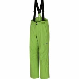 Hannah KAROK JR Detské lyžiarske nohavice, zelená, veľkosť 140