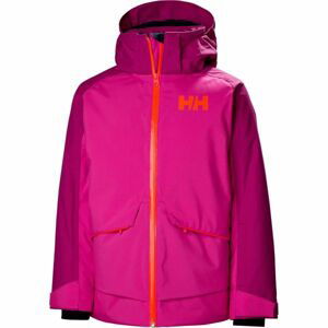 Helly Hansen JR STARLIGHT JACKET fialová 8 - Detská lyžiarska bunda