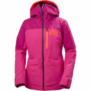 Helly Hansen POWCHASER LIFALOFT JACKET W ružová L - Dámska lyžiarska bunda