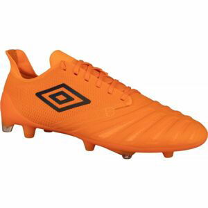 Umbro UX ACCURO III PRO FG Pánské kopačky, oranžová,čierna, veľkosť 41