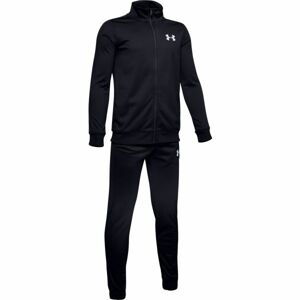 Under Armour KNIT TRACK SUIT Chlapčenský komplet, čierna, veľkosť M