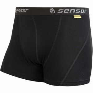 Sensor WOOL BOXERKY M čierna XL - Pánske boxerky