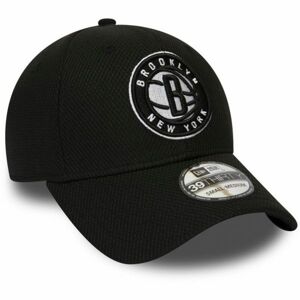 New Era 39THIRTY DIAMOND BROOKLYN NETS čierna M/L - Pánska klubová šiltovka