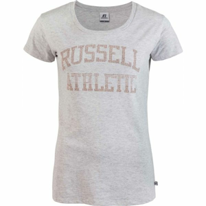 Russell Athletic S/S CREWNECK TEE SHIRT šedá XL - Dámske tričko